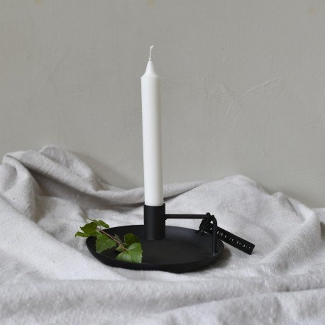 KOVOVÝ SVÍCEN TEGELVIKEN ČERNÝ