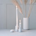 PORCELÁNOVÝ SVÍCEN LYNGBY BÍLÝ / 7 cm