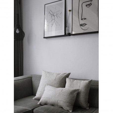 VLNĚNÝ POVLAK NA POLŠTÁŘ HAMBURG BEIGE / 50x50 cm