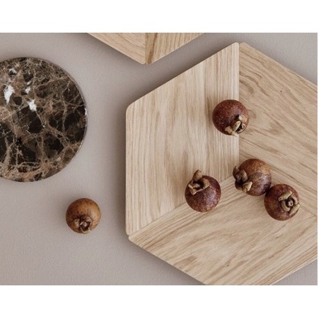 DŘEVĚNÝ PODNOS BLOMUS HEXA / M