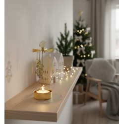 ROTUJÍCÍ SVÍCEN PLUTO DESIGN / OAK