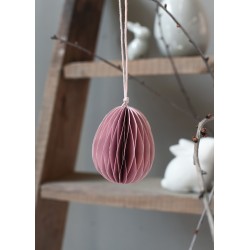 PAPÍROVÉ VAJÍČKO DJUMDALEN - SVĚTLE RŮŽOVÉ