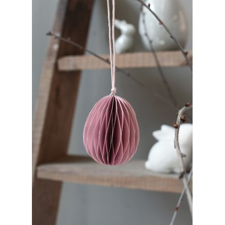 PAPÍROVÉ VAJÍČKO DJUMDALEN - SVĚTLE RŮŽOVÉ