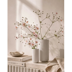 PORCELÁNOVÁ VÁZA LYNGBY BÍLÁ / 15 cm